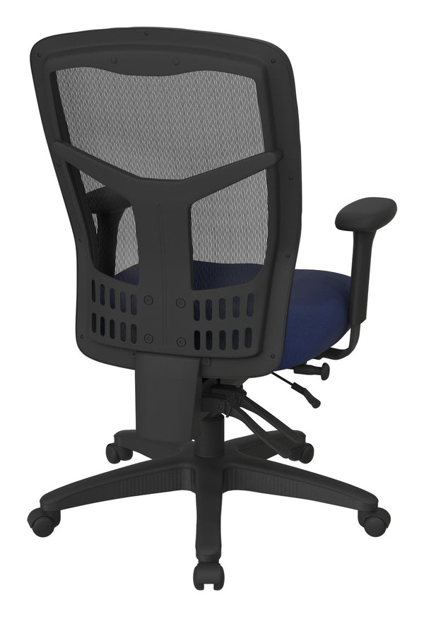 OSP Home Furnishings Progrid® High Back Ergonomic Mesh Office Chair with Lumbar Support and Pneumatic Controls 92892-225