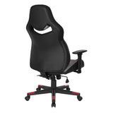 OSP Home Furnishings Eliminator Gaming Chair Red