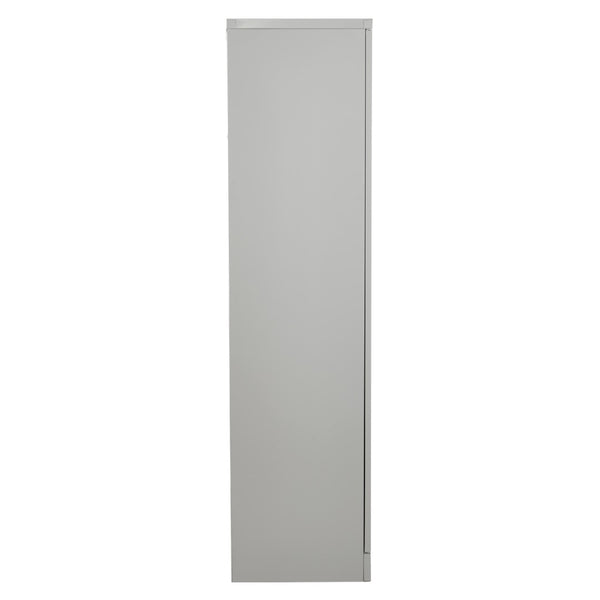 OSP Home Furnishings 72" Osp Furniture Tall Lockable Office Storage Cabinet with Four Adjustable Shelves ST723618-G