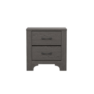 English Elm Wallace & Bay - Wallace & Bay  Junipe Brown 2-Drawer Nightstand