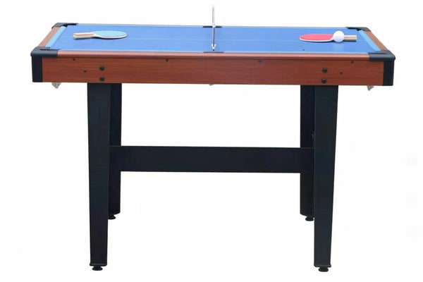 English Elm 48″ 48" Three-in-one Combo Game Table Billiards Hockey Tennis for Any Room W1936P448953