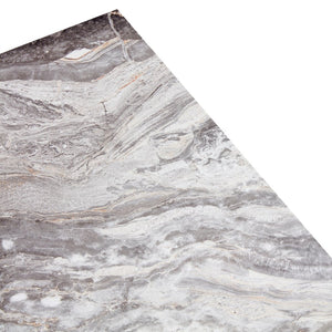 English Elm 39.3*23.6*12 Grey Stone Pattern Coffee Table - MDF Luxury Finish, Ready-to-Use Accent for Modern Homes W1151P242267