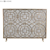 Geometric Firescreen 51-10160 Elk Home