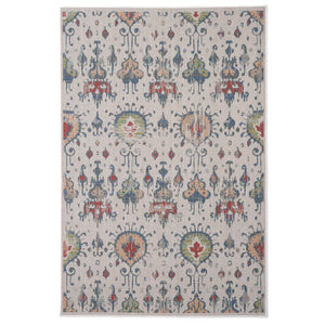 Capel Rugs Captiva-ikat Indoor/Outdoor Area Rug – Vibrant Colors & Durable Design For Modern Spaces Ivory, Tan 100% Olefin 5100rs05030706650