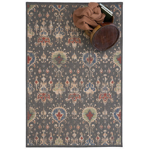 Capel Rugs Captiva-ikat Indoor/Outdoor Area Rug – Vibrant Colors & Durable Design For Modern Spaces Brown, Green 100% Olefin 5100rs07101010750