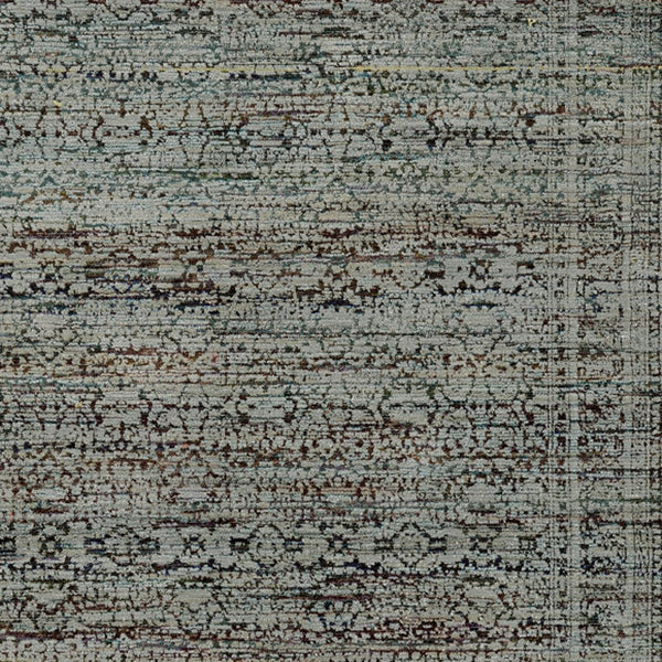 Homeroots 10' X 13' Blue Green Oriental Power Loom Area Rug  Other Material 510012