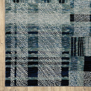 HomeRoots 10' Geometric Power Loom Area Rug – Stylish, Durable, and Family-Friendly Design for Modern Spaces 7' X 10' 510186