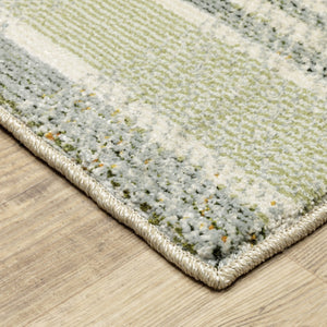 HomeRoots 10' Geometric Power Loom Area Rug – Stylish, Durable, and Family-Friendly Design for Modern Spaces 7' X 10' 510204