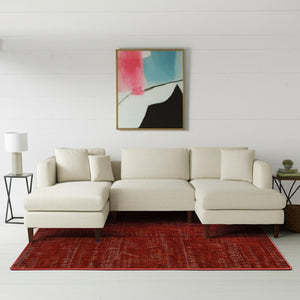 HomeRoots 10' Timeless Blue and Ivory Power Loom Area Rug for Living Rooms, Dinings, and Bedrooms - Durable Style 10' X 13' 510261