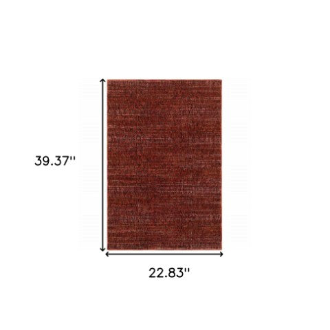 Homeroots 2' Blue And Ivory Power Loom Area Rug – Stylish, Stain Resistant, Perfect For Homes With Kids & Pets 2' X 3' Polypropylene,Nylon 510262