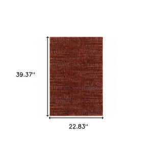 Homeroots 2' Blue And Ivory Power Loom Area Rug – Stylish, Stain Resistant, Perfect For Homes With Kids & Pets 2' X 3' Polypropylene,Nylon 510262