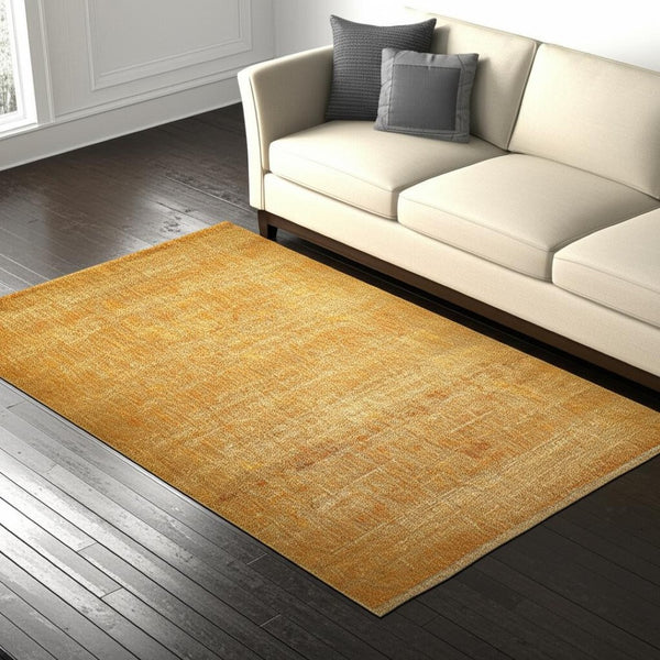 HomeRoots 10' Timeless Blue and Ivory Power Loom Area Rug for Living Rooms, Dinings, and Bedrooms - Durable Style 5' X 7' 510275