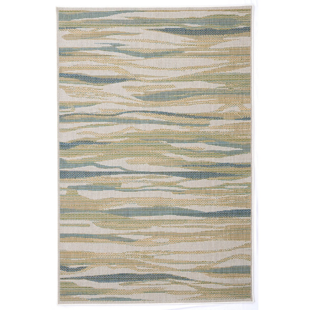Capel Rugs Captiva-zuo Indoor/Outdoor Collection: Stunning Colors And Durable Design For Any Space Ocean, Blue 100% Olefin 5103rs05030706440