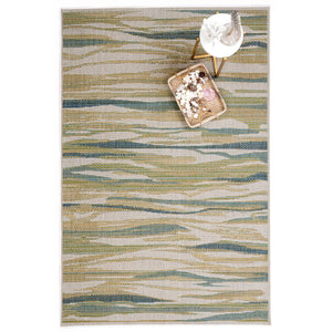 Capel Rugs Captiva-zuo Indoor/Outdoor Collection: Stunning Colors And Durable Design For Any Space Ocean, Blue 100% Olefin 5103rs05030706440