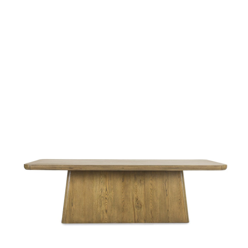 Classic Home Orlando 95" Oak Wood Dining Table - Elegant Light Brown Centerpiece for Modern and Classic Spaces 51031416