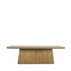 Classic Home Orlando 95" Oak Wood Dining Table - Elegant Light Brown Centerpiece for Modern and Classic Spaces 51031416