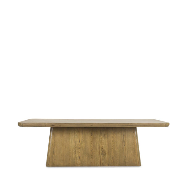 Classic Home Orlando 95" Oak Wood Dining Table - Elegant Light Brown Centerpiece for Modern and Classic Spaces 51031416
