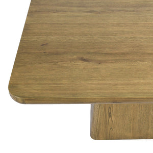 Classic Home Orlando 95" Oak Wood Dining Table - Elegant Light Brown Centerpiece for Modern and Classic Spaces 51031416