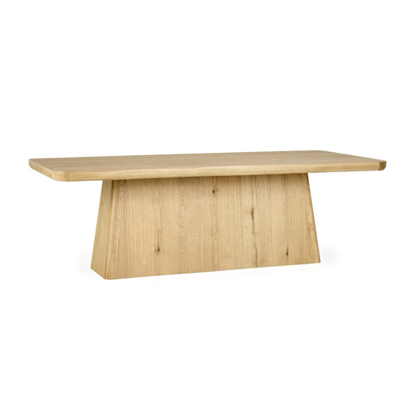 Classic Home Orlando 95" Dining Table Premium Solid Oak Wood Craftsmanship for Timeless Experiences 51031417