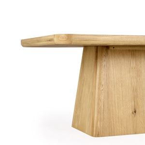 Classic Home Orlando 95" Dining Table Premium Solid Oak Wood Craftsmanship for Timeless Experiences 51031417