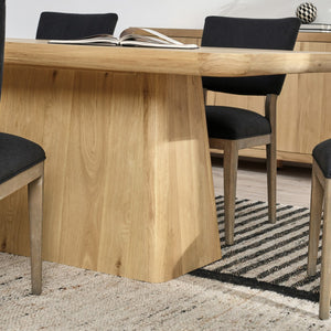 Classic Home Orlando 95" Dining Table Premium Solid Oak Wood Craftsmanship for Timeless Experiences 51031417