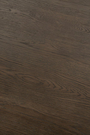 Classic Home Tiber 55" Round Dining Table in Toasted Brown - Modern Oak Veneer for Stylish, Durable Experience 51031734