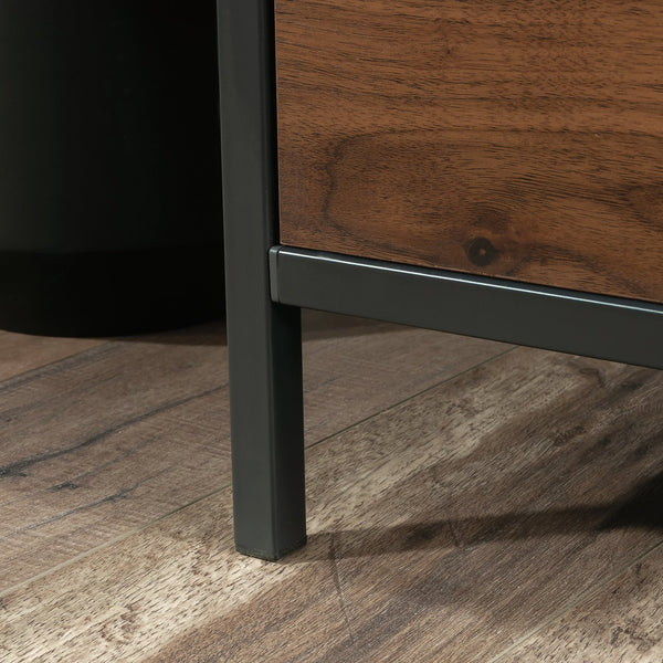 English Elm Lateral File Cabinet In Brown Finish - Modern Design, Spacious Storage & Smooth Operation For Your Office B356P367812