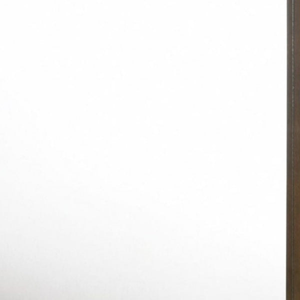 Homeroots 40" Brown Wood Framed Accent Mirror  Glass,Veneer 510881