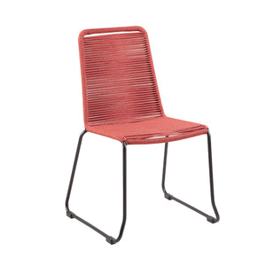 Homeroots Five Piece Gray And Black Round Stone Dining Set With Four Chairs  Stone,Eucalyptus,Rope 510915