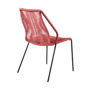 Homeroots Five Piece Gray And Black Round Stone Dining Set With Four Chairs  Stone,Eucalyptus,Rope 510923