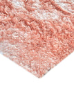 Homeroots 4' X 6' Pink Shag Tufted Handmade Area Rug Pink Polyester 510941