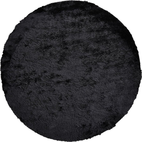 HomeRoots 4' Handmade Pink Shag Area Rug - Plush Retro Design for Cozy Comfort in Any Room Decor Style 8' Round 510952