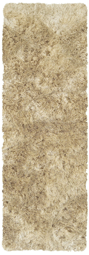 HomeRoots 4' Handmade Pink Shag Area Rug - Plush Retro Design for Cozy Comfort in Any Room Decor Style 6' Runner 510965