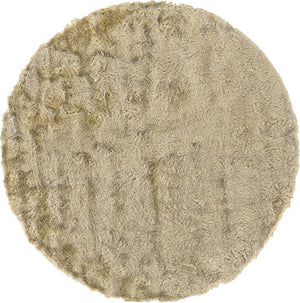 HomeRoots 4' Handmade Pink Shag Area Rug - Plush Retro Design for Cozy Comfort in Any Room Decor Style 8' Round 510966