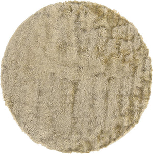 HomeRoots 4' Handmade Pink Shag Area Rug - Plush Retro Design for Cozy Comfort in Any Room Decor Style 10' Round 510967