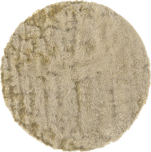 Homeroots 5' Handmade Pink Shag Area Rug - Luxurious Tufted Design For Cozy Living Spaces And Decor Accents 10' Round Polyester 510967