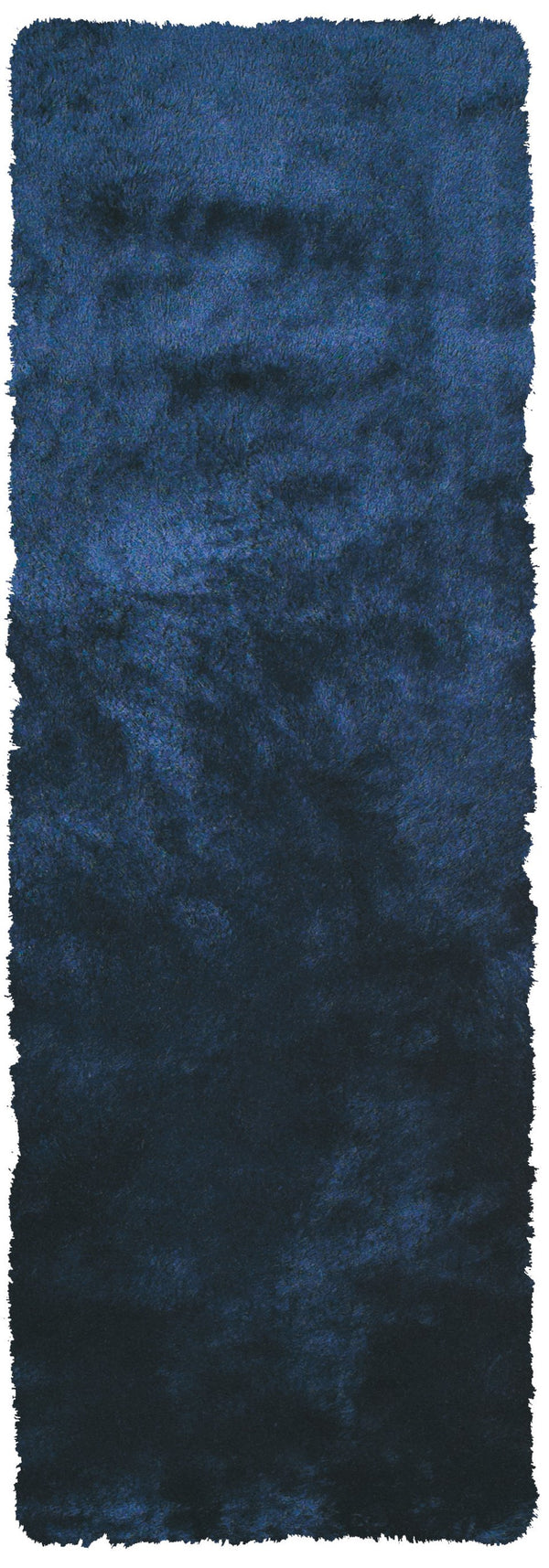 Homeroots 5' Handmade Pink Shag Area Rug - Luxurious Tufted Design For Cozy Living Spaces And Decor Accents Blue,Black Cotton Blend 510972