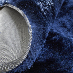 Homeroots 5' Handmade Pink Shag Area Rug - Luxurious Tufted Design For Cozy Living Spaces And Decor Accents 10' Round Polyester 510974