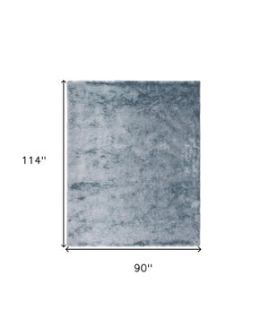 Homeroots 5' Handmade Pink Shag Area Rug - Luxurious Tufted Design For Cozy Living Spaces And Decor Accents 8' X 10' Polyester 510985