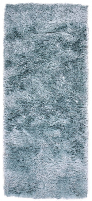 HomeRoots 4' Handmade Pink Shag Area Rug - Plush Retro Design for Cozy Comfort in Any Room Decor Style 6' Runner 510986