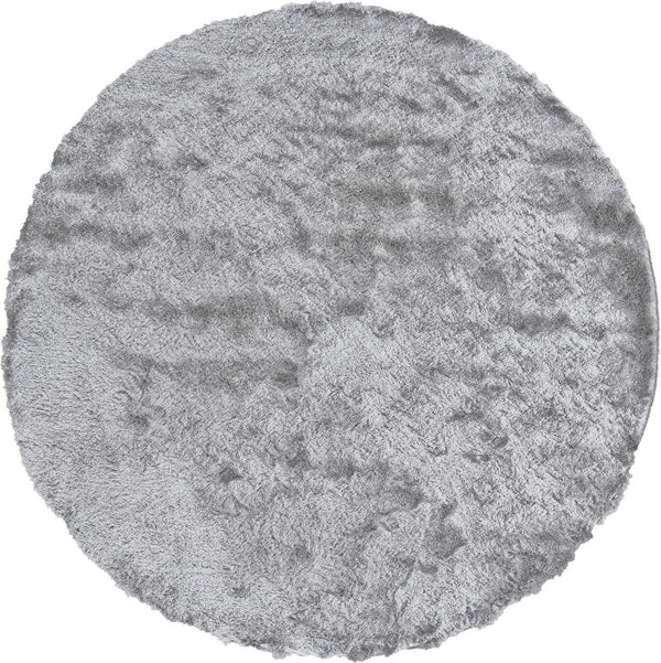 Homeroots 5' Handmade Pink Shag Area Rug - Luxurious Tufted Design For Cozy Living Spaces And Decor Accents 10' Round Polyester 510995