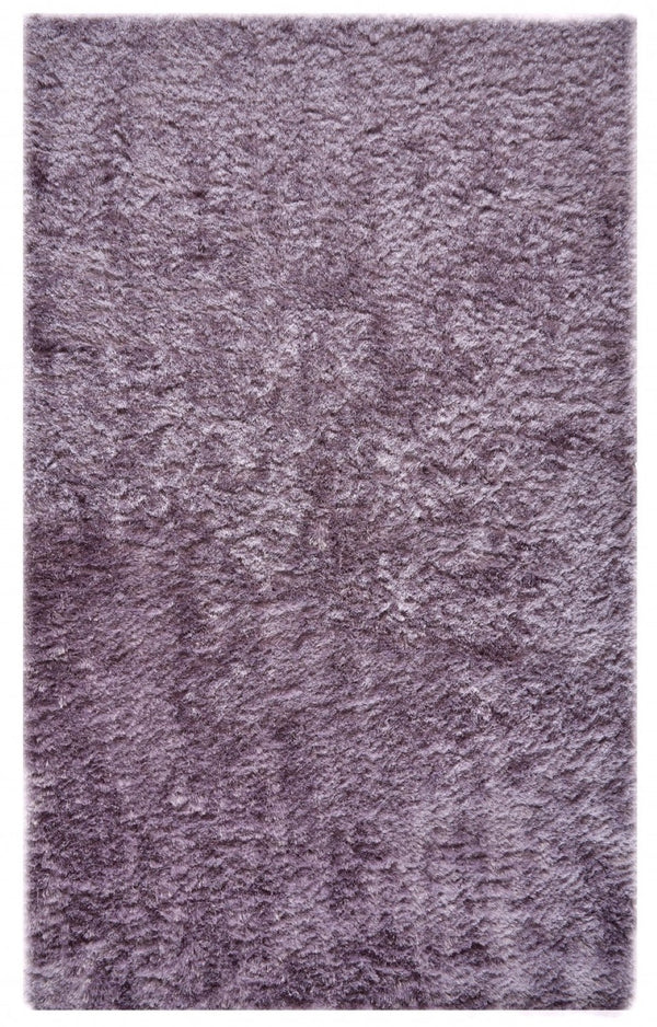 HomeRoots 4' Handmade Pink Shag Area Rug - Plush Retro Design for Cozy Comfort in Any Room Decor Style 4' X 6' 510997