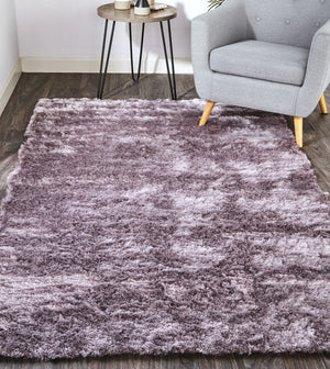 HomeRoots 4' Handmade Pink Shag Area Rug - Plush Retro Design for Cozy Comfort in Any Room Decor Style 4' X 6' 510997