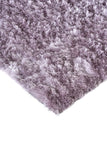 Homeroots 5' X 8' Purple Shag Tufted Handmade Area Rug Purple Polyester 510998