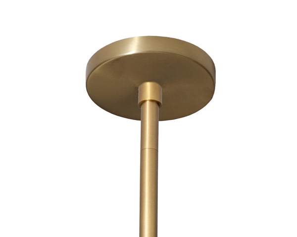 Sunpan Rovira Chandelier – Stunning Alabaster & Gold Iron Design for Elegant Ambient Lighting in Any Space