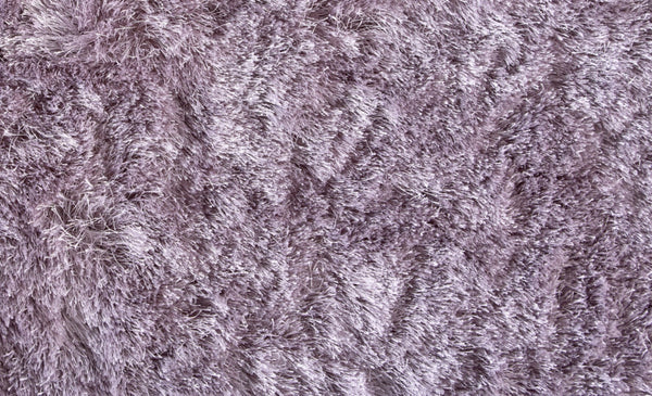 HomeRoots 4' Handmade Pink Shag Area Rug - Plush Retro Design for Cozy Comfort in Any Room Decor Style 8' Round 511001