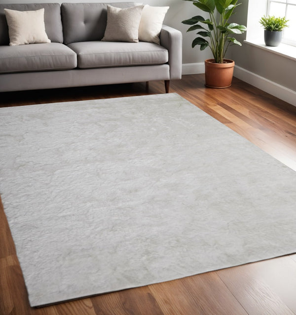 HomeRoots 4' Handmade Pink Shag Area Rug - Plush Retro Design for Cozy Comfort in Any Room Decor Style 5' X 8' 511012