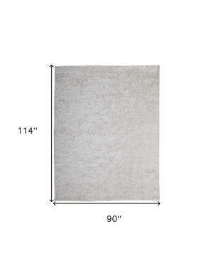 Homeroots 5' Handmade Pink Shag Area Rug - Luxurious Tufted Design For Cozy Living Spaces And Decor Accents 8' X 10' Polyester 511013