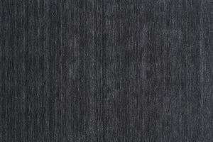 Homeroots 4' Black Wool Hand Woven Area Rug - Stain Resistant, Unique Artisan Craftsmanship For Modern Spaces 8' Round Wool 511047