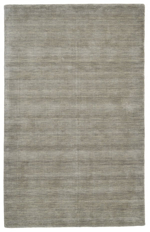HomeRoots 4' Hand Woven Black Wool Area Rug - Timeless Elegance, Durable Comfort for Modern Living Spaces 4' X 6' 511058